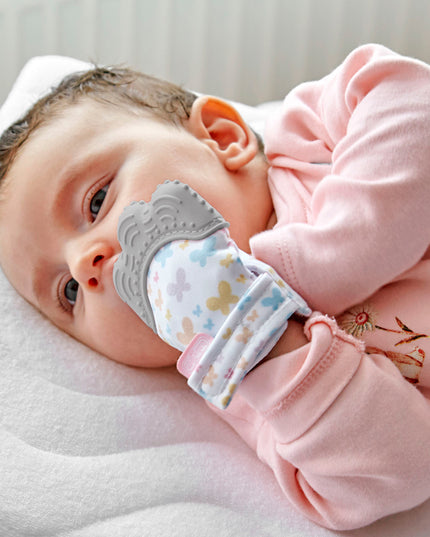 Babyjem Baby Teetherıng Gloves / Butterfly - 526