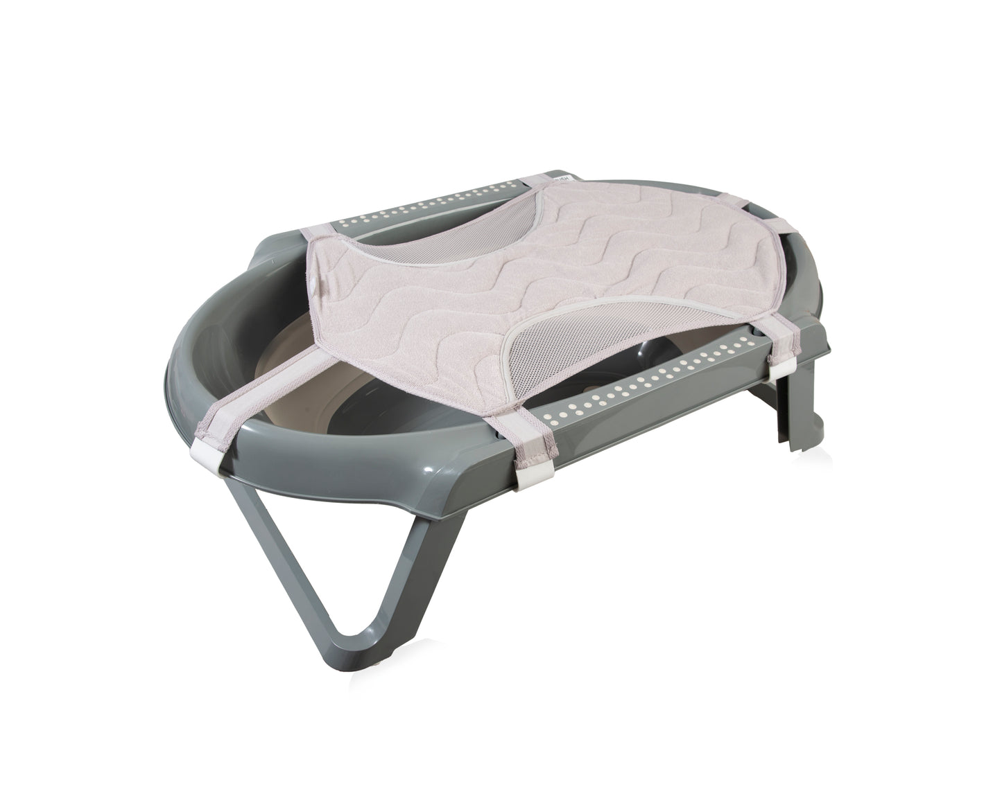 Babyjem foldable bath tub net /towel/ grey / for only foldable bath tub