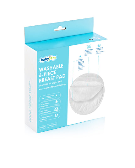 Babyjem Washable Breast Pads / 6 Pieces - 783