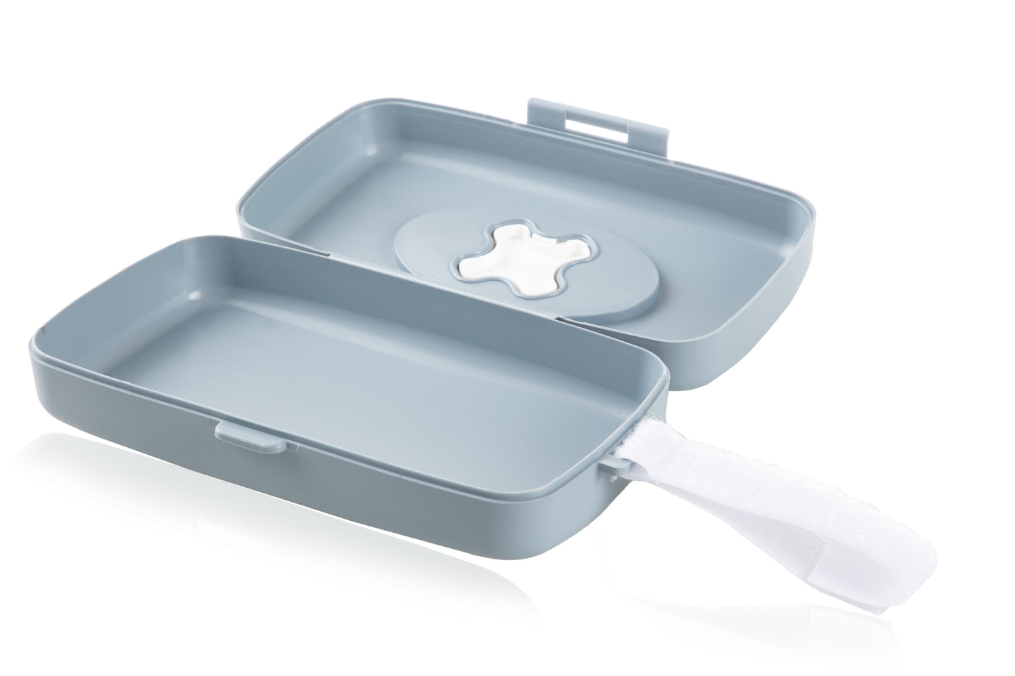 Babyjem wet towel box / grey &white