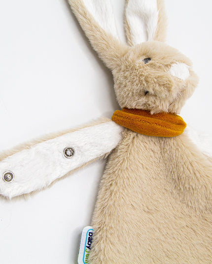 Babyjem Rabbit With Pacifier Hanger - 813