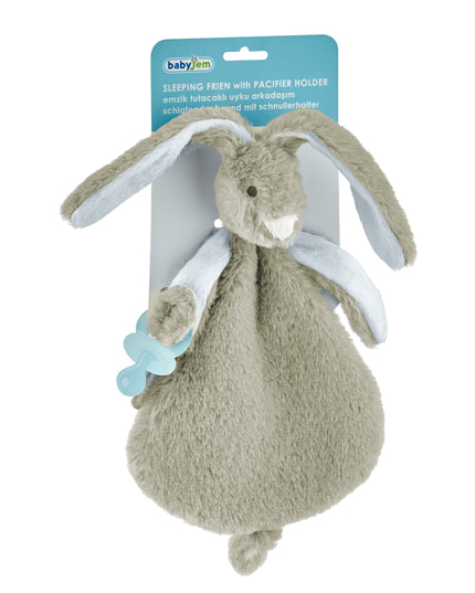 Babyjem Rabbit With Pacifier Hanger - 813