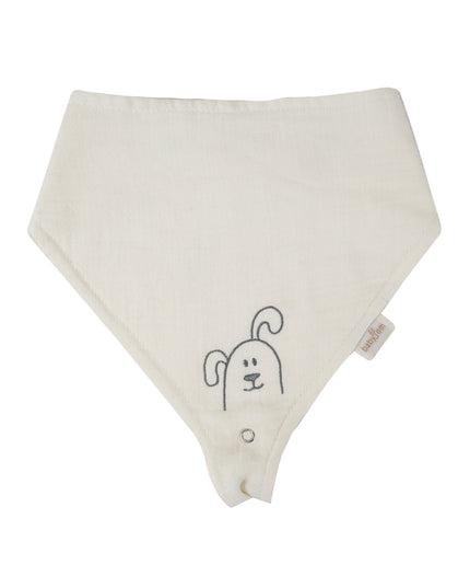Babyjem Muslin Bib With Pacifier Hanger - 837