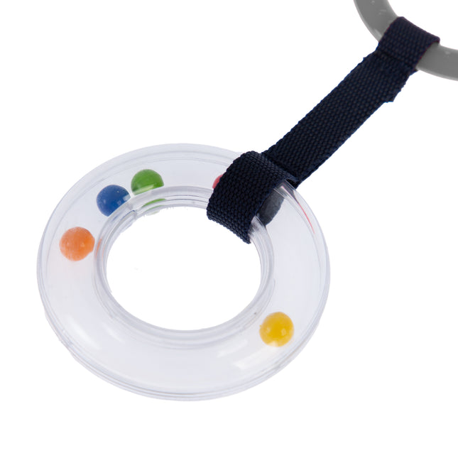 Babyjem Rattle Stroller Ring Oval Design Many Colors - 876