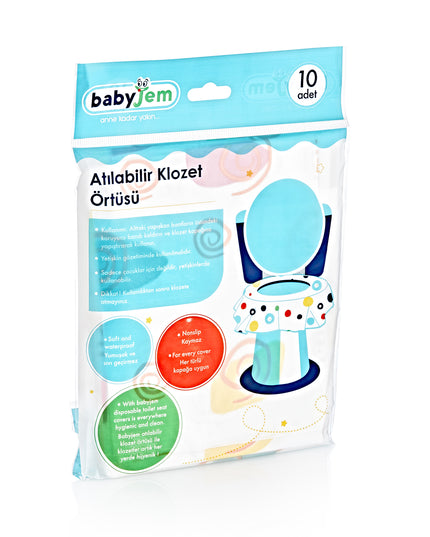 Babyjem Disposable Toilet Cover 10 Pcs - 360