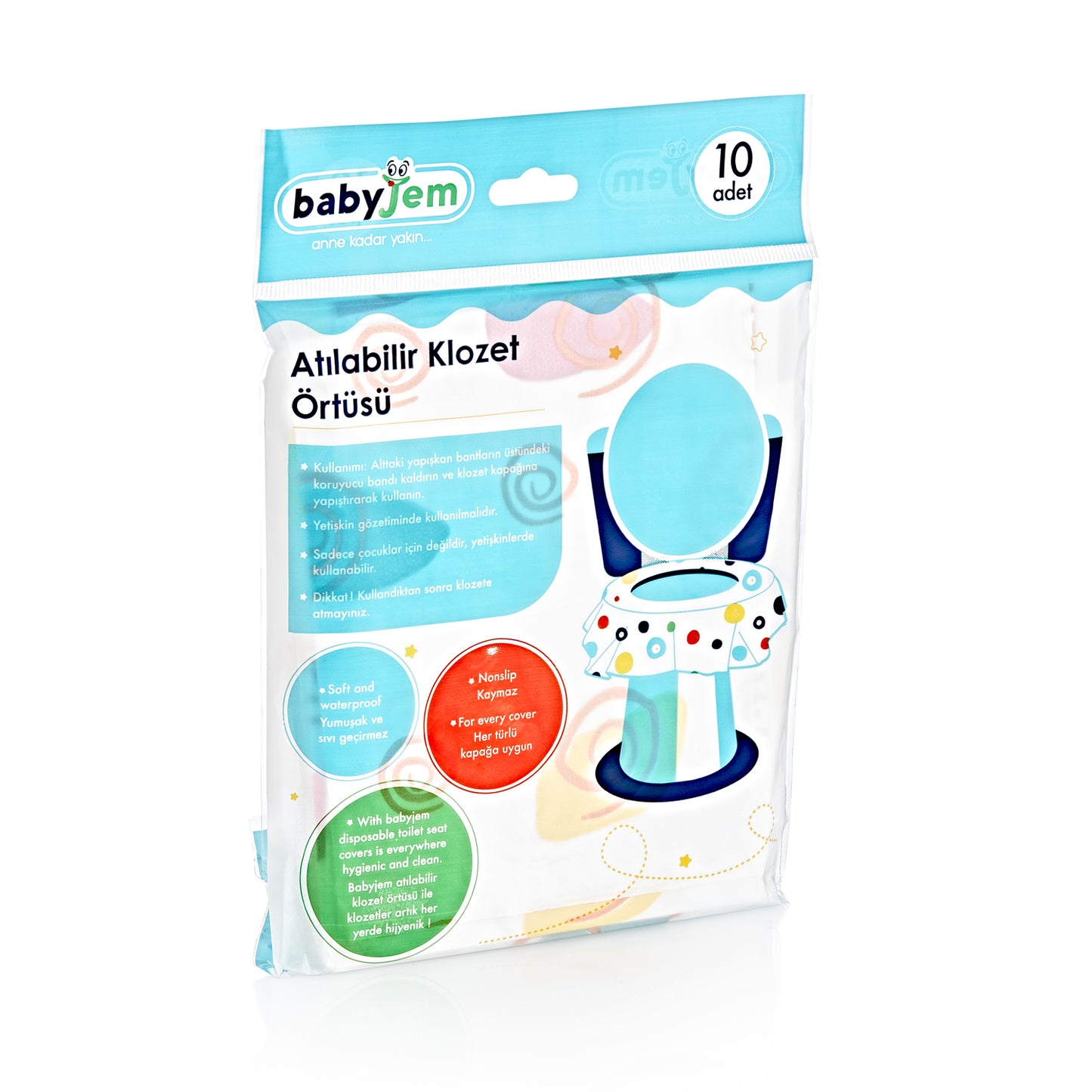 Babyjem disposable toilet cover 10 pcs