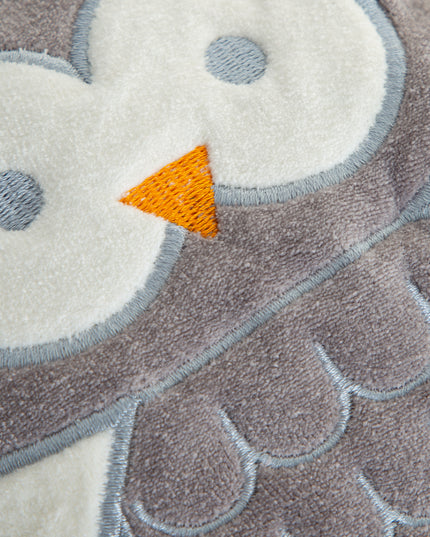 Babyjem Cherry Seeds Filled Velvet Colic Pillow / Owl - 366