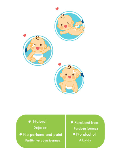 Babyjem Baby Cleaning Cotton 6 Pieces - 866