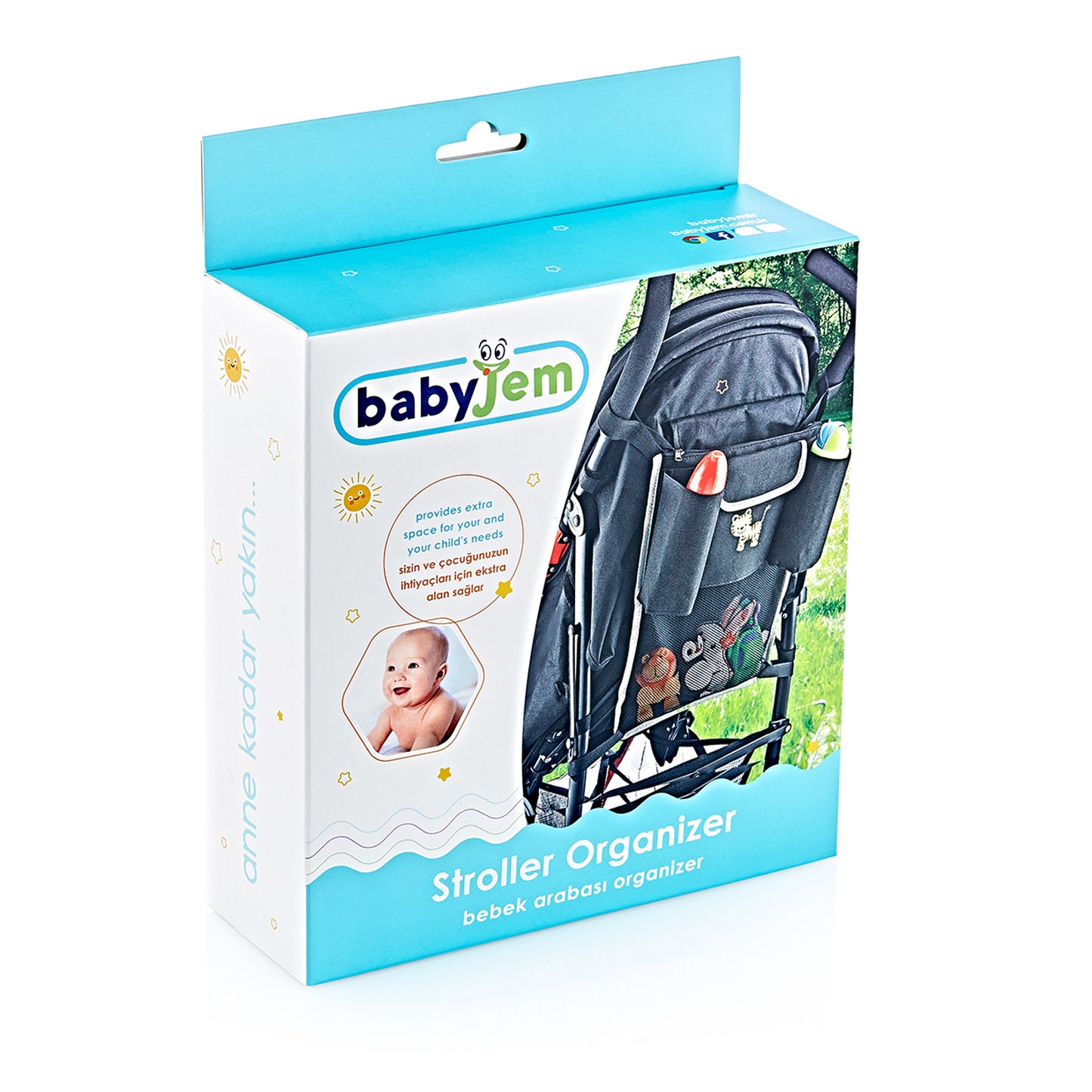 Babyjem stroller organiser
