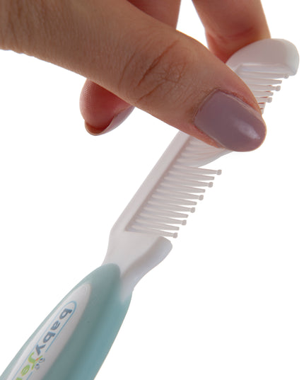 Babyjem Brush Comb Set Natural Bristle - 519