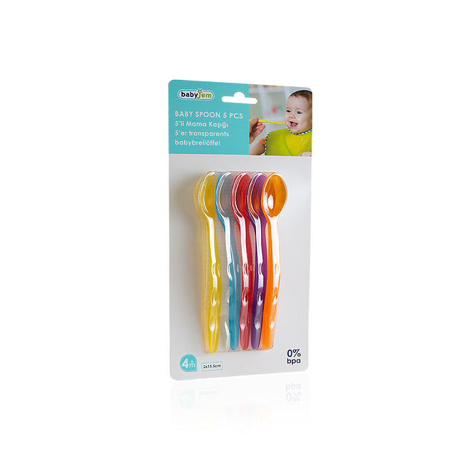 Babyjem Feeding Spoon 5 Pieces - 566