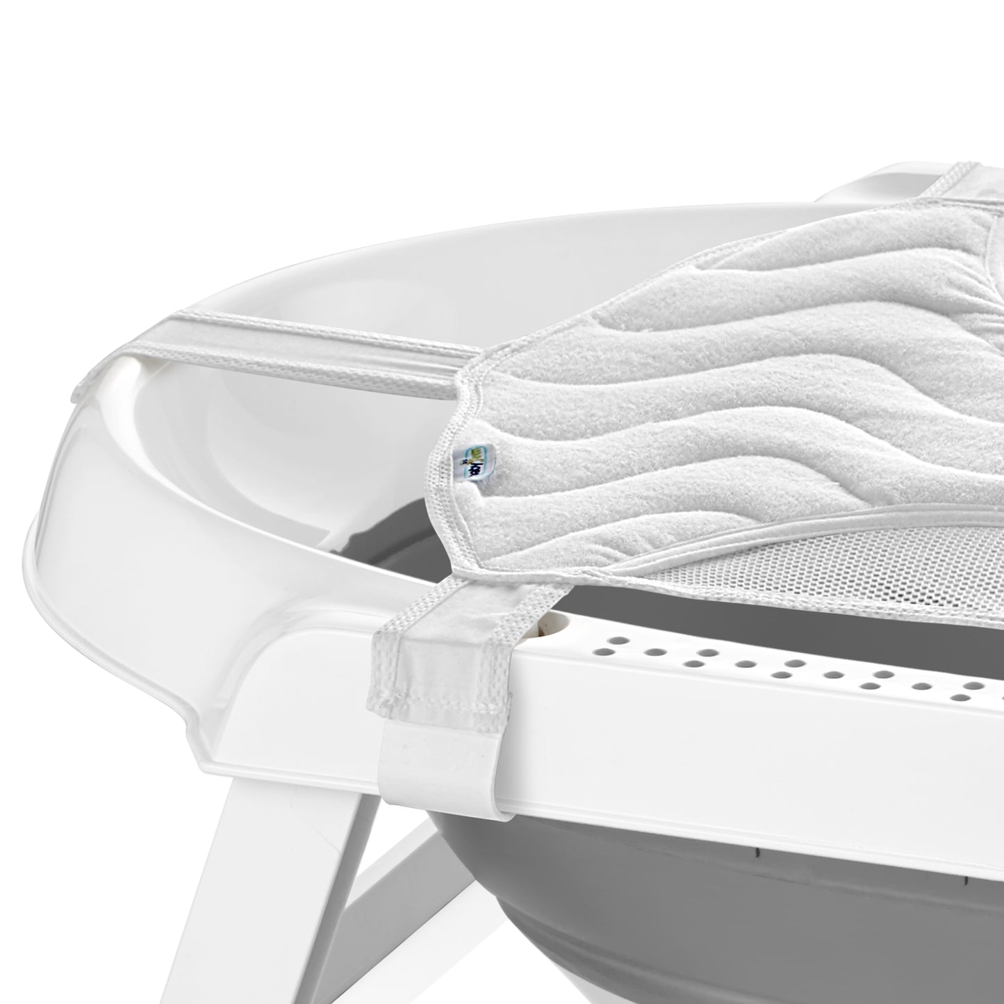 Babyjem foldable bath tub net /towel/ white / for only foldable bath tub
