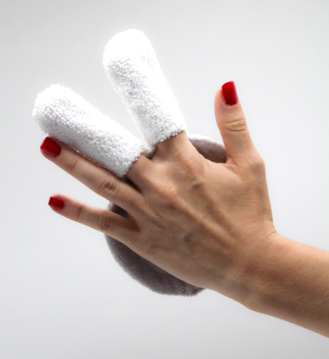 Babyjem oral care glove grey