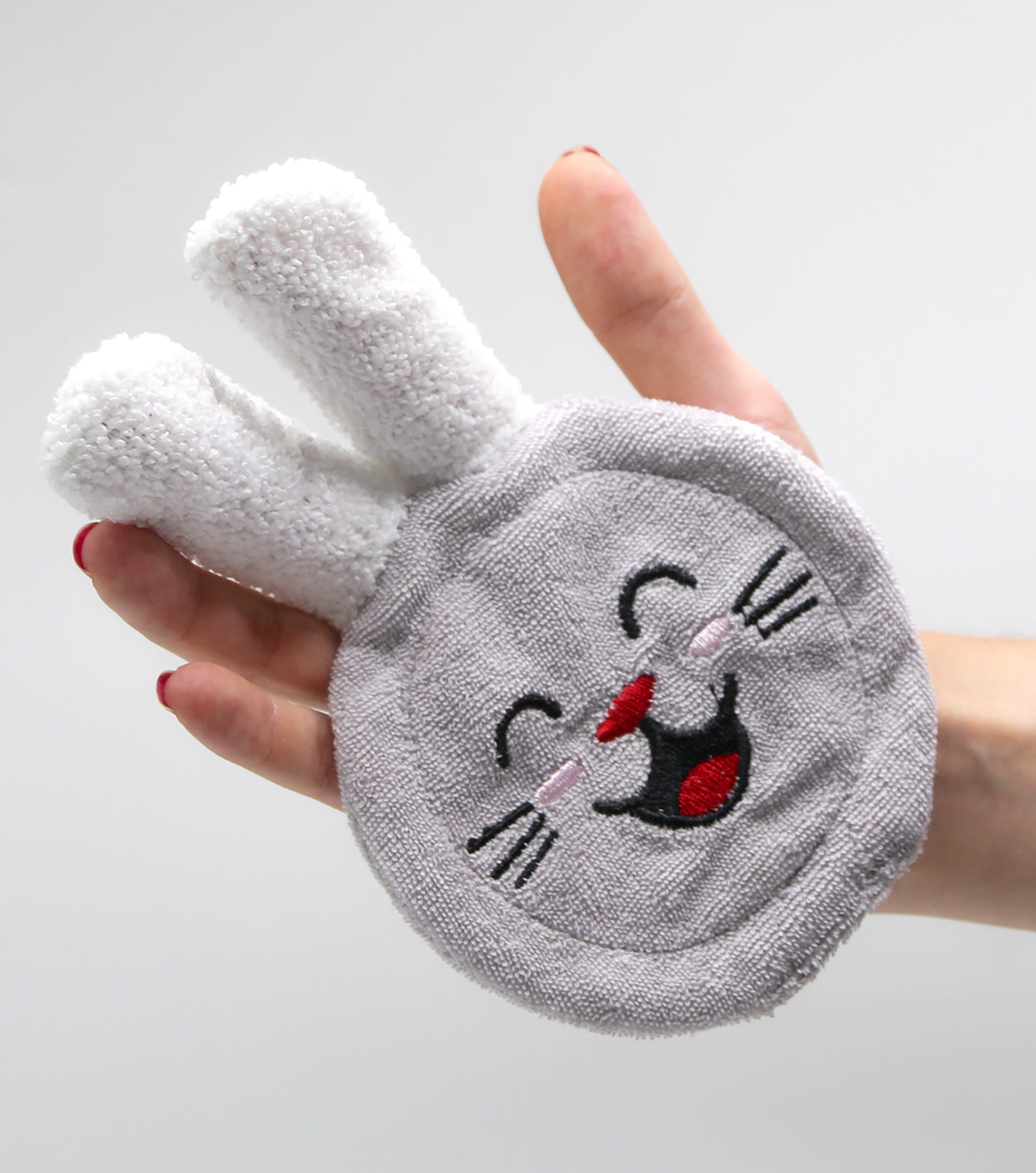 Babyjem oral care glove grey