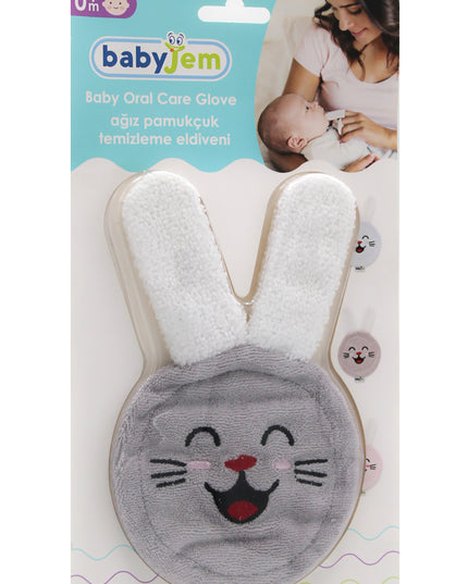 Babyjem Oral Care Glove Grey - 627