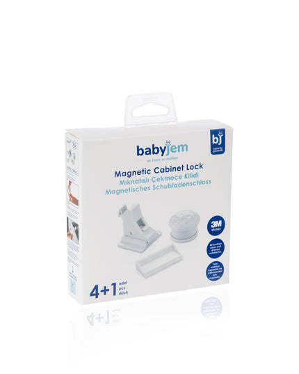 Babyjem Magnetic Cabinet Lock 4 * 3 Pieces - 895