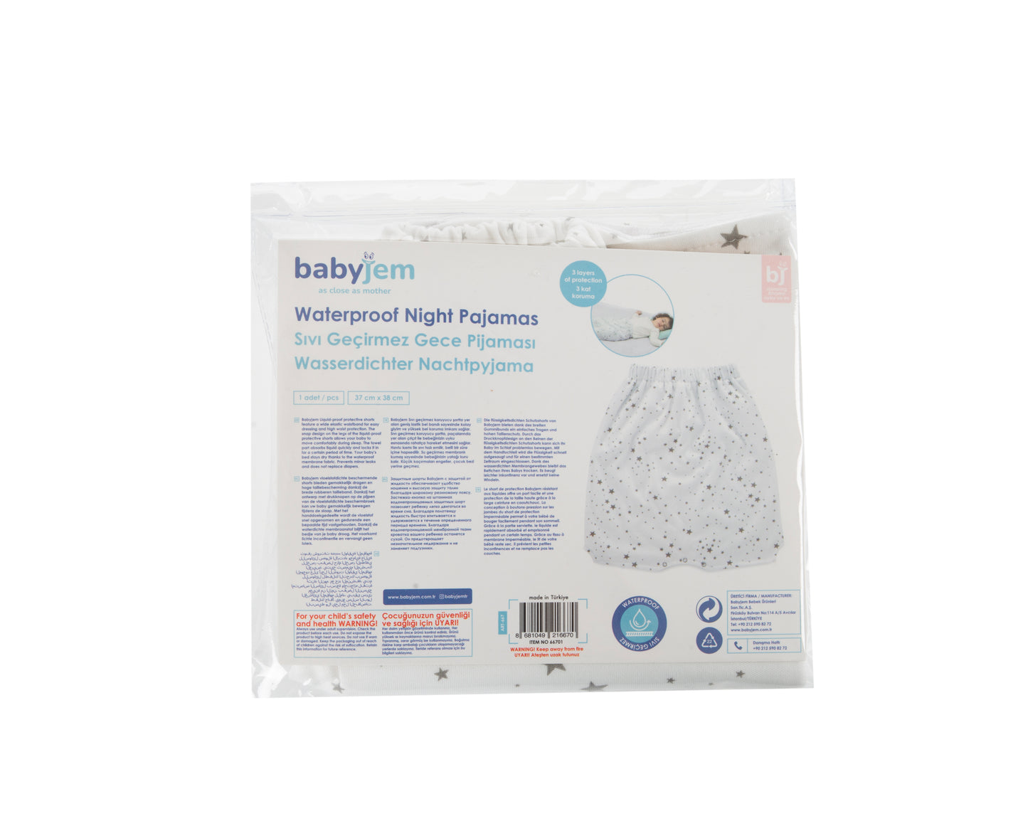 Babyjem liquid proof short