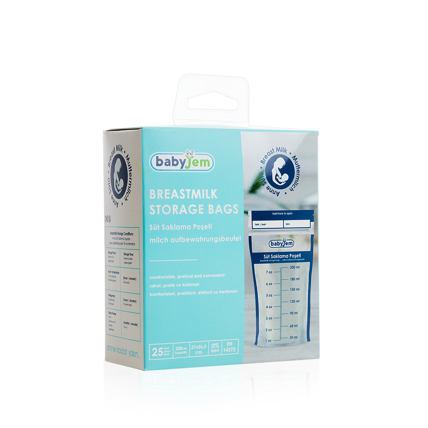 Babyjem milk storage bag