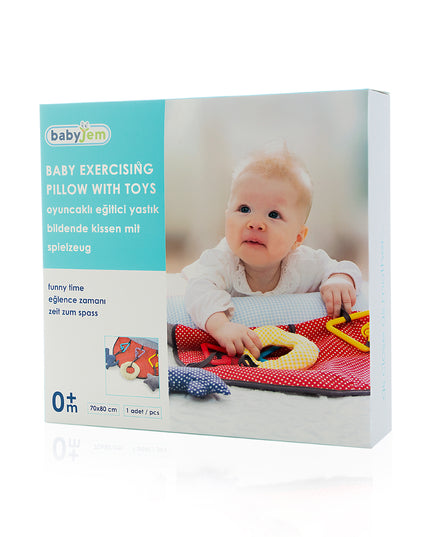 Babyjem  Baby Exercising Pillow With Toys - 692