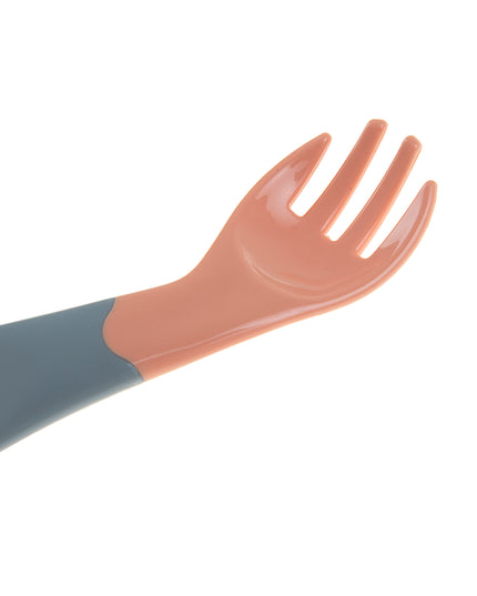 Babyjem Plastic Angled  Fork & Spoon Set - 703