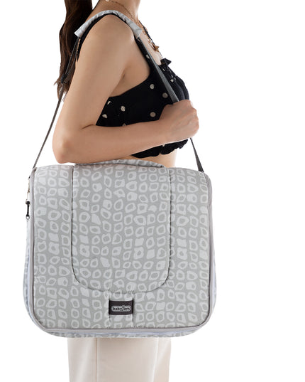Babyjem Babynesttasche grau quadratisch