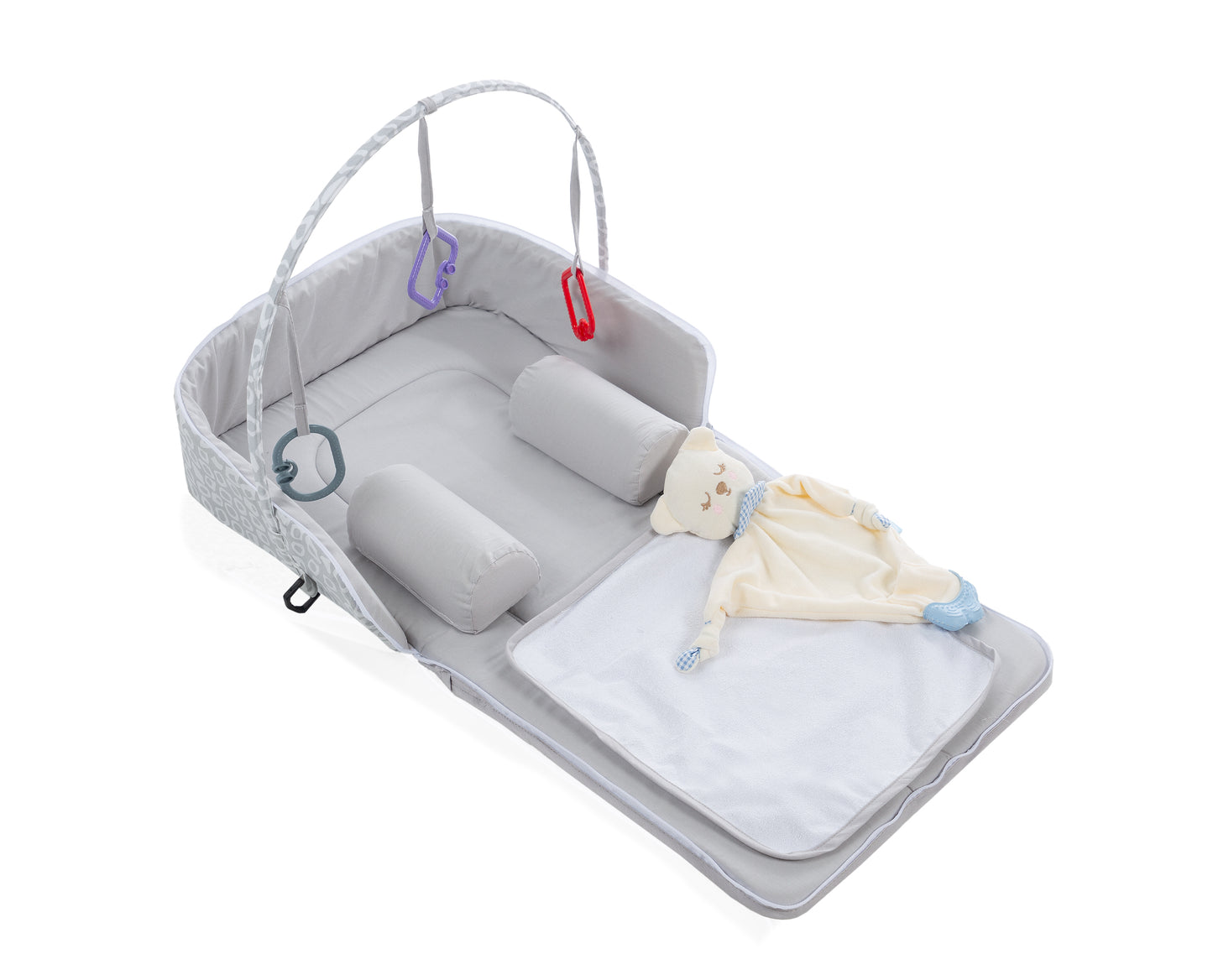 Babyjem babynest bag gray square