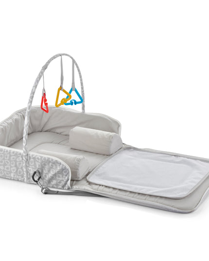 Babyjem Babynesttasche grau quadratisch