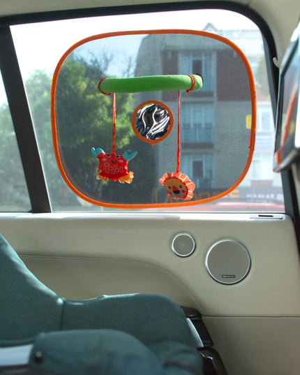 Babyjem Window Curtain With Animals - 774