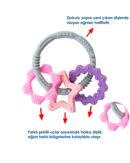Babyjem Silicon Ring Teether - 807