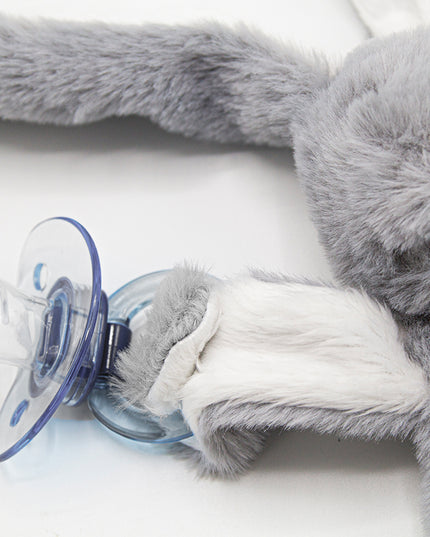 Babyjem Rabbit With Pacifier Hanger - 813