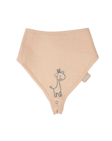Babyjem Muslin Bib With Pacifier Hanger - 837