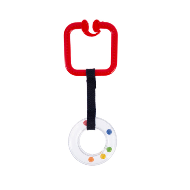 Babyjem Rattle Stroller Ring Square Many Colors - 877