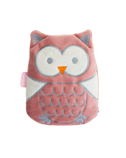 Babyjem Cherry Seeds Filled Velvet Colic Pillow / Owl - 366