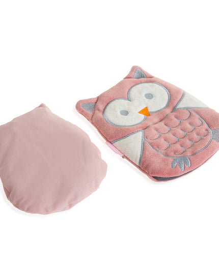 Babyjem Cherry Seeds Filled Velvet Colic Pillow / Owl - 366