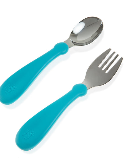 Babyjem Stainless Steel Baby Spoon Fork Set - 522