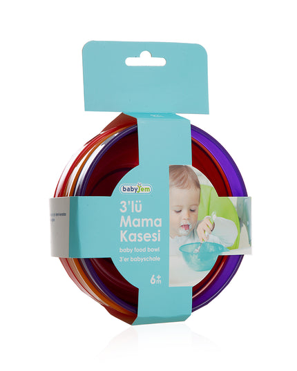 Babyjem Food Plate 3 Pieces - 546