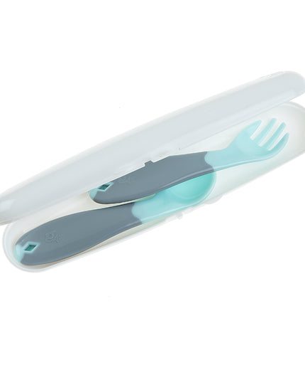 Babyjem Plastic Fork & Spoon Travel Case - 704