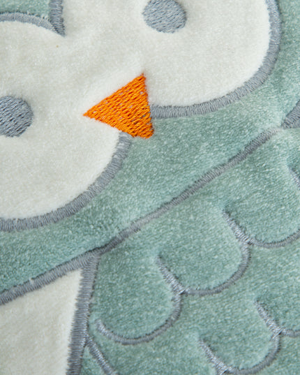 Babyjem Cherry Seeds Filled Velvet Colic Pillow / Owl - 366