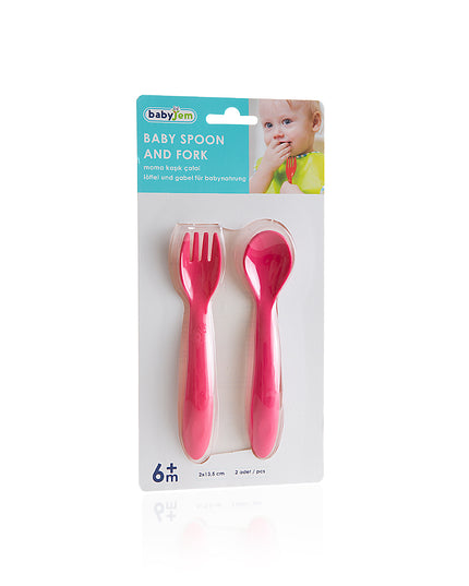Babyjem Baby Spoon and Fork Set - 495