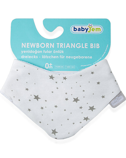 Babyjem Newborn Scarf Apron With Star Design - 515