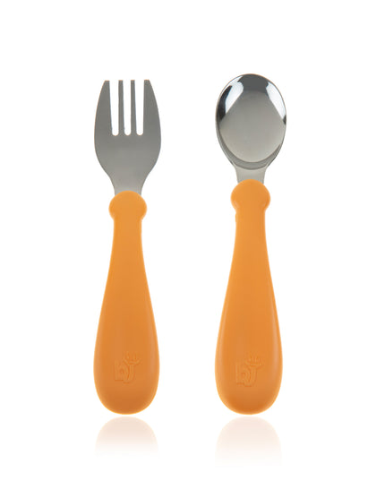 Babyjem Stainless Steel Baby Spoon Fork Set - 522