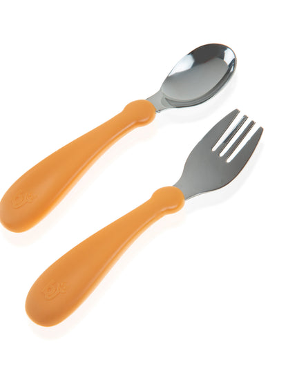 Babyjem Stainless Steel Baby Spoon Fork Set - 522