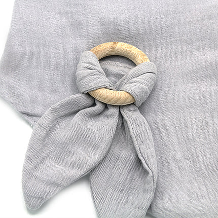 Babyjem Muslin Bib With Teether - 736