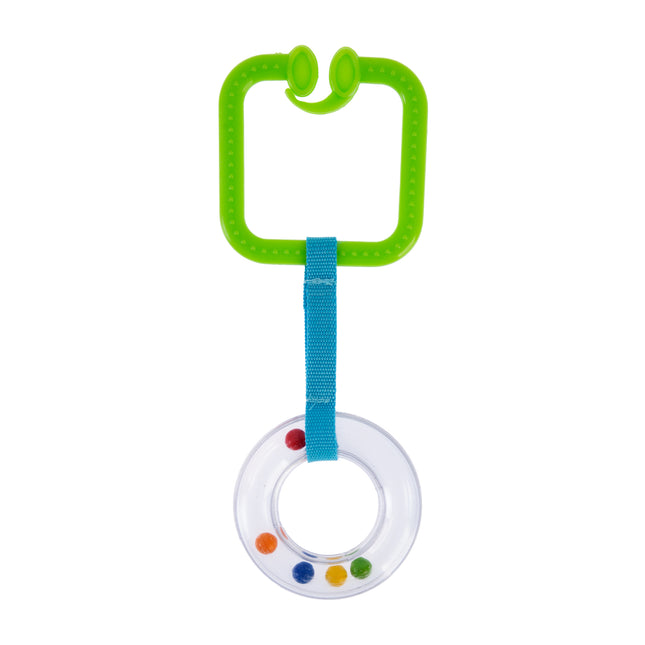 Babyjem Rattle Stroller Ring Square Many Colors - 877