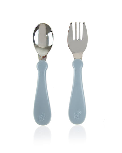 Babyjem Stainless Steel Baby Spoon Fork Set - 522