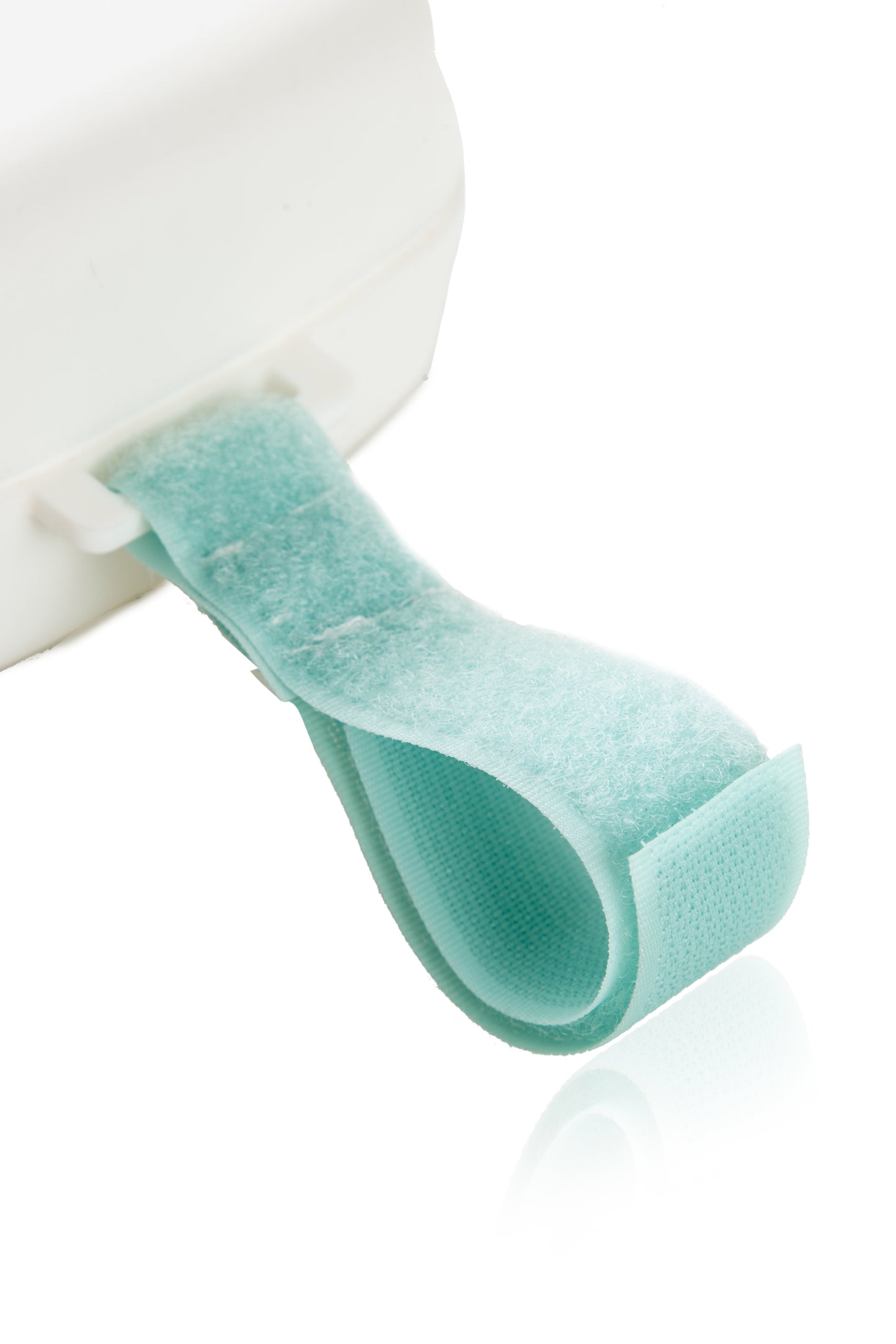 Babyjem wet towel box / turquise & white
