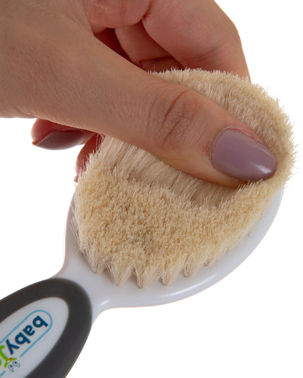 Babyjem Brush Comb Set Natural Bristle - 519