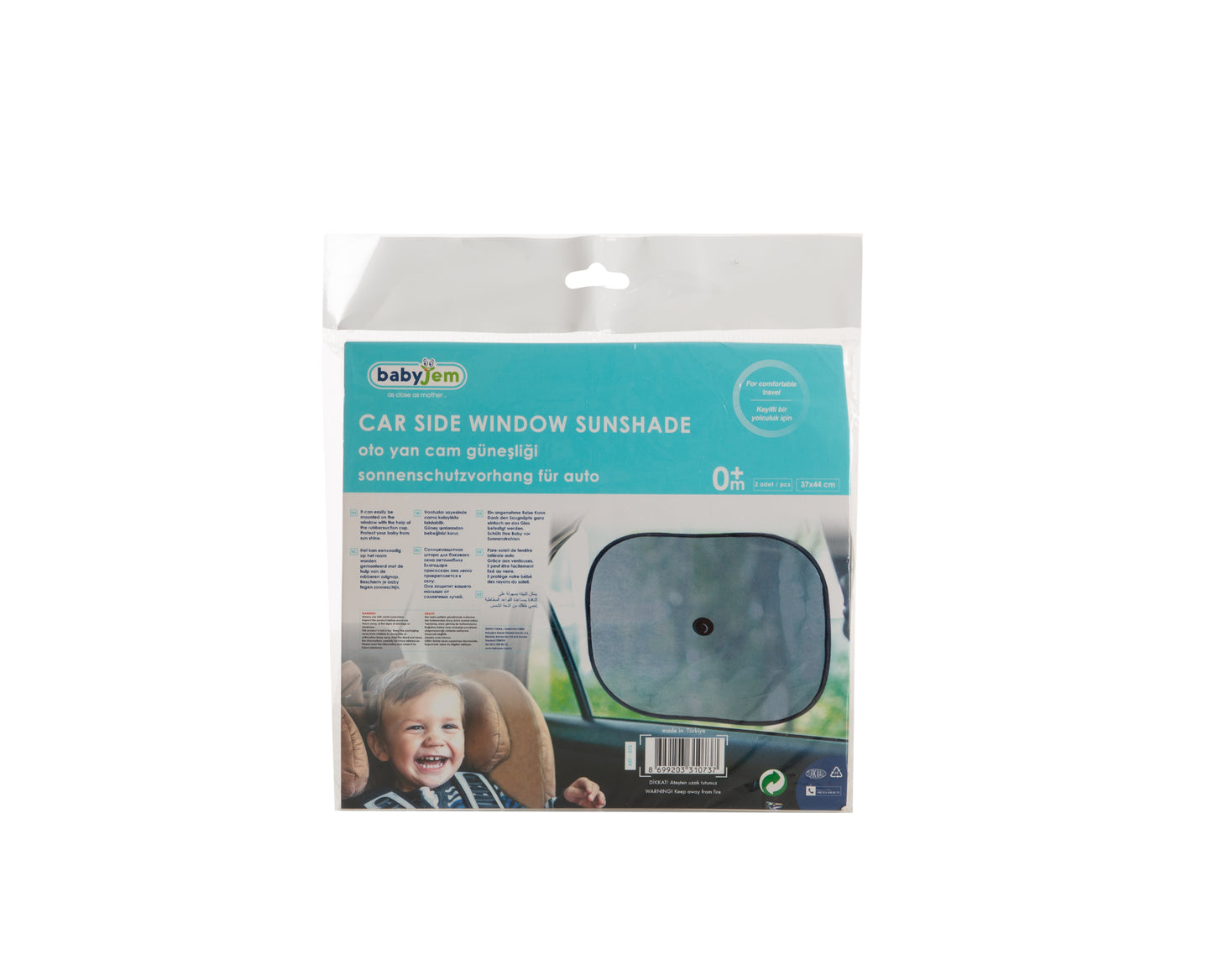 Babyjem window curtain for car / black