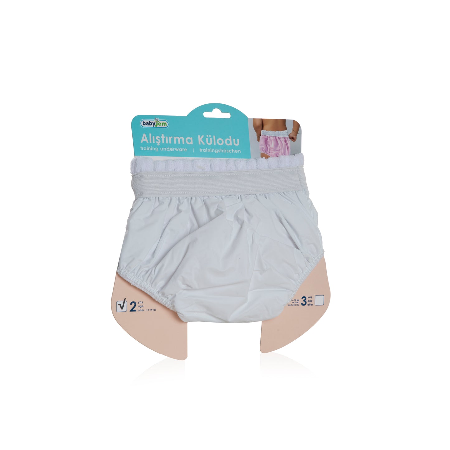 Babyjem training underware / white age 2