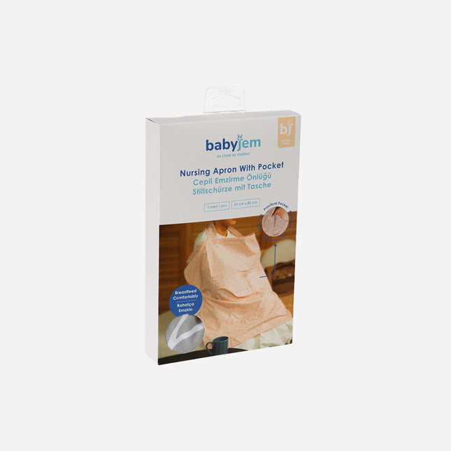 Babyjem Nursing Apron With Pocket - 323